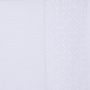 Voir la diapositive 2 : SECRET DE GOURMET Nappe  Jacquard Nid d'Abeille  140x240cm Blanc