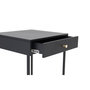 Voir la diapositive 3 : Paris Prix Table de Chevet Avec Tiroir  Bakal  50cm Noir