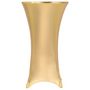 Voir la diapositive 1 : VIDAXL Nappes de table extensibles 2 pcs 80 cm Dore