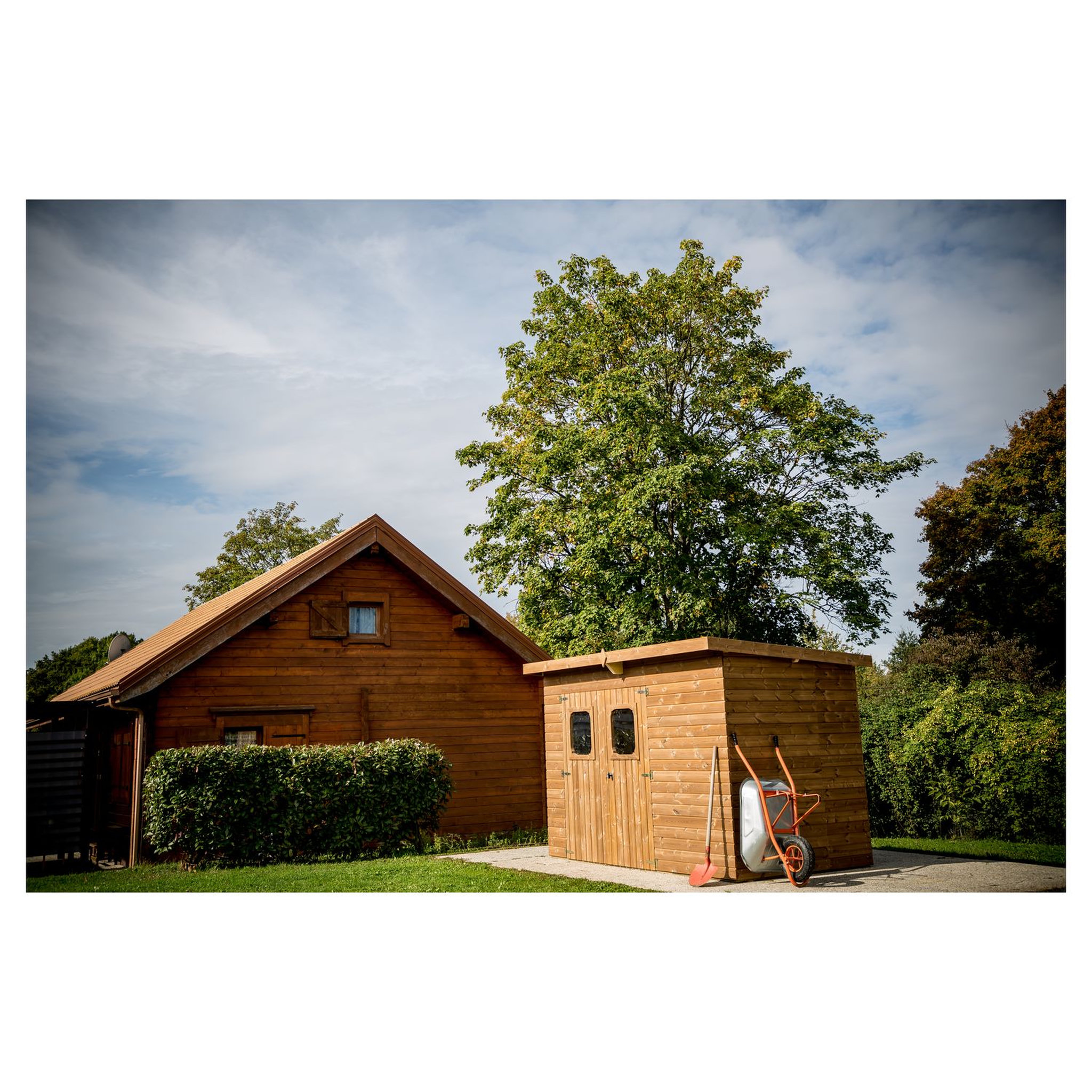 Voir la diapositive 7 : Habrita Abri de jardin bois - Autoclavé - 7,33m²