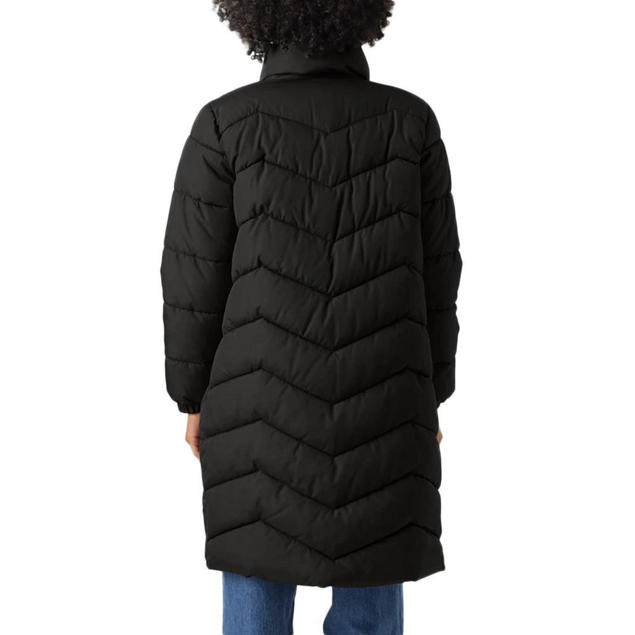 Voir la diapositive 2 : Vero Moda Doudoune Noire Femme Vero Moda Liga Coat