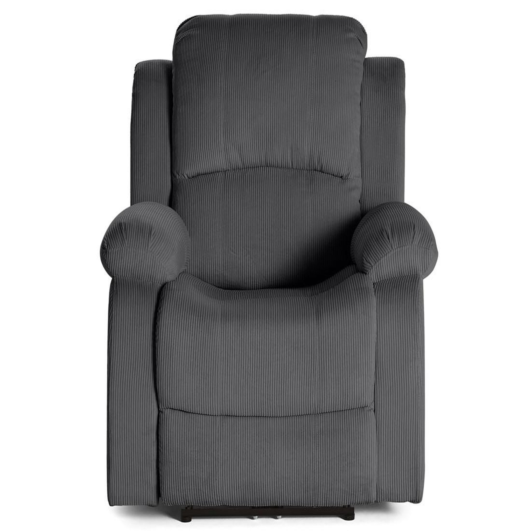 Voir la diapositive 1 : BEST MOBILIER Armand - fauteuil relax électrique en velours côtelé