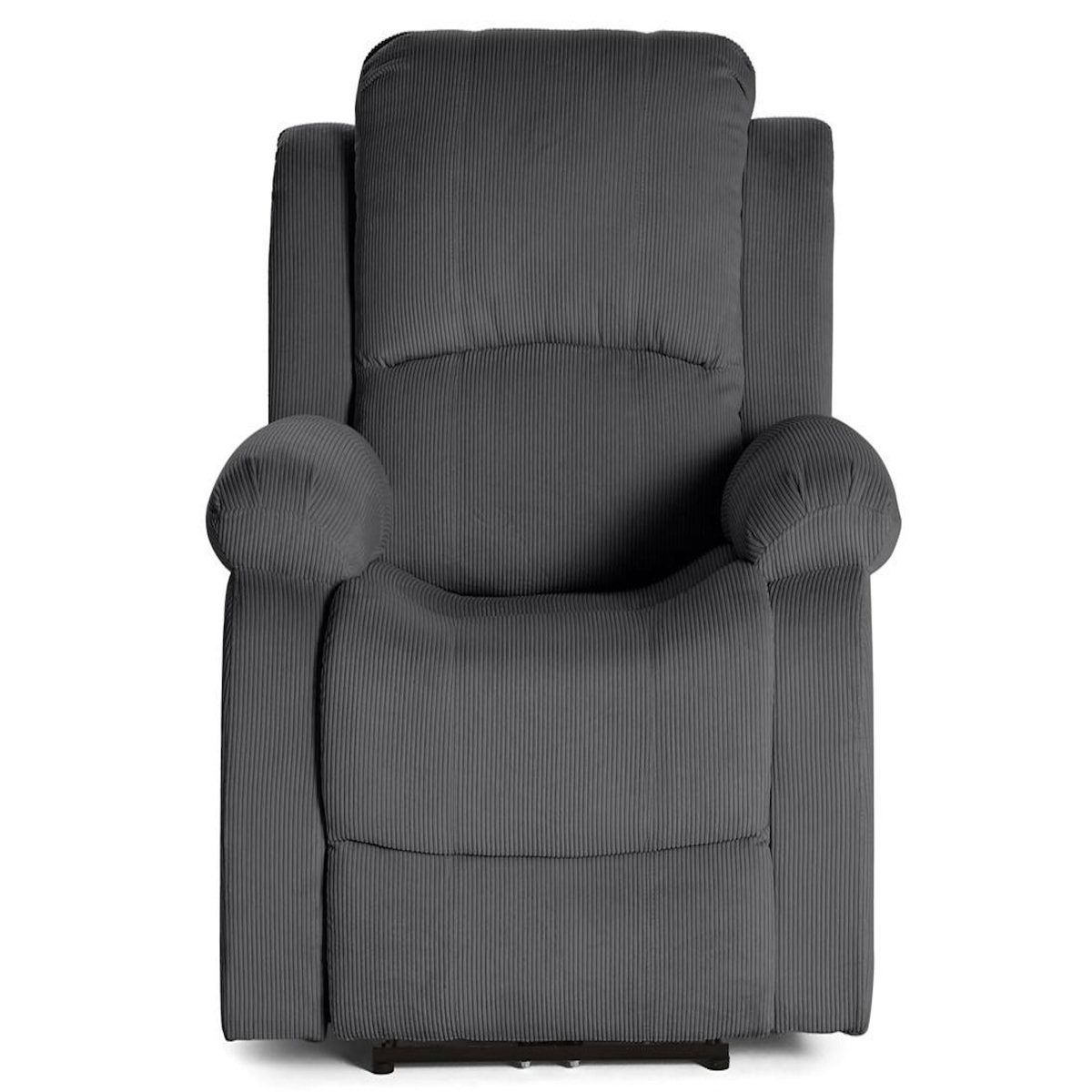BEST MOBILIER Armand - fauteuil relax électrique en velours côtelé