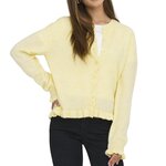 JACQUELINE DE YONG Gilet  Femme JDY  etty. Coloris disponibles : Jaune
