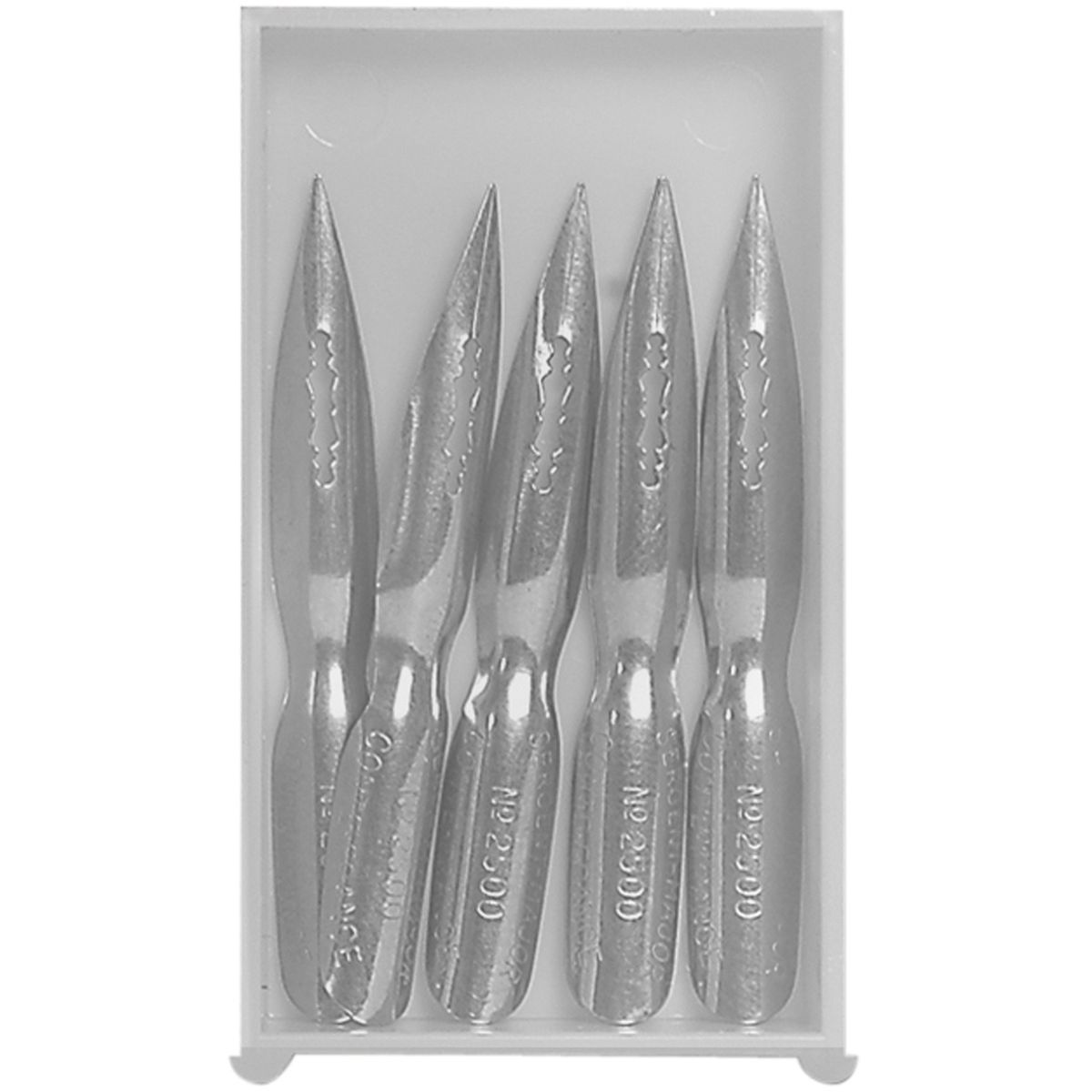 BIC Porte-plume à levier + 6 plumes SERGENT MAJOR gris