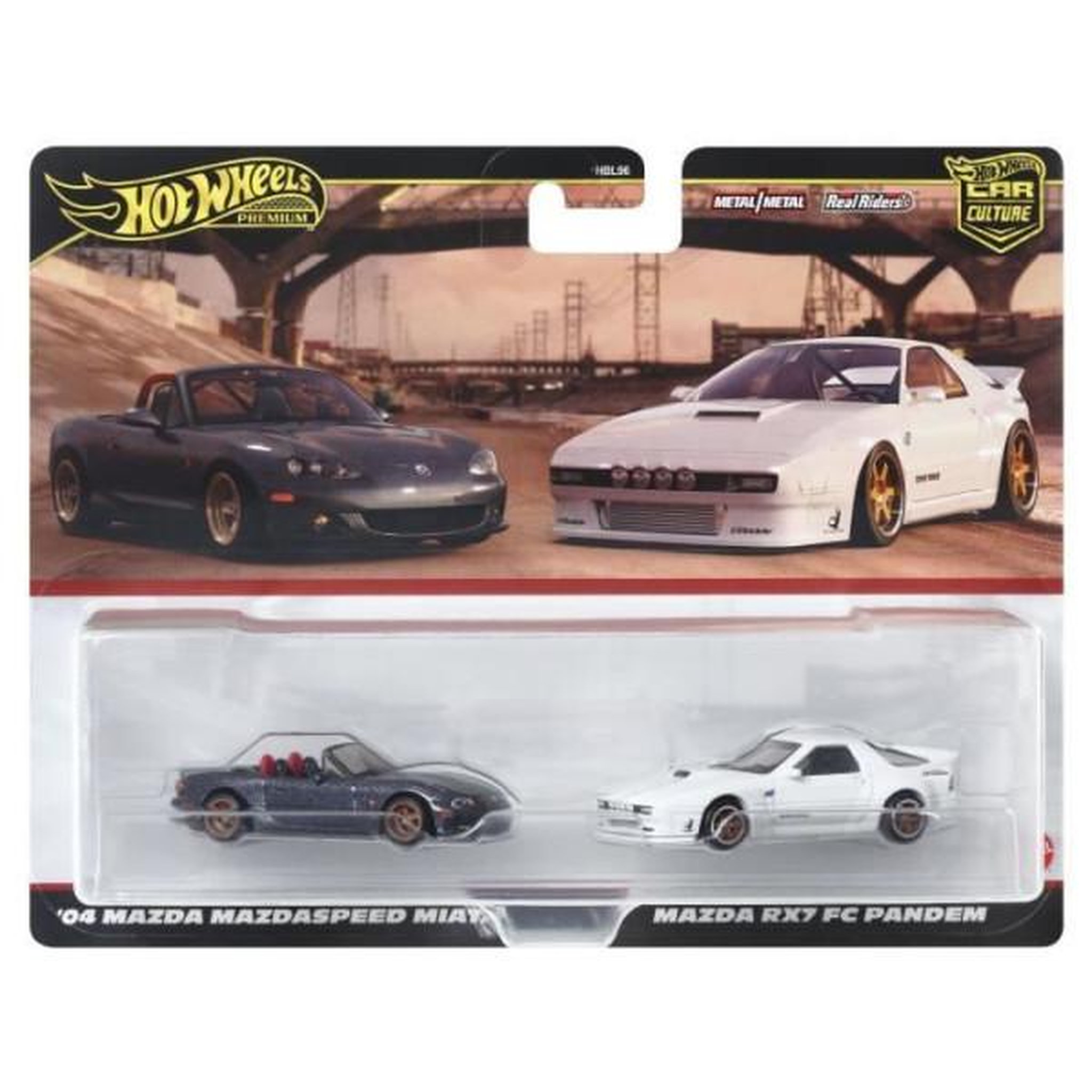 Voir la diapositive 4 : Hot Wheels Hot wheels-car culture-coffret premium 2 véhicules hbl96