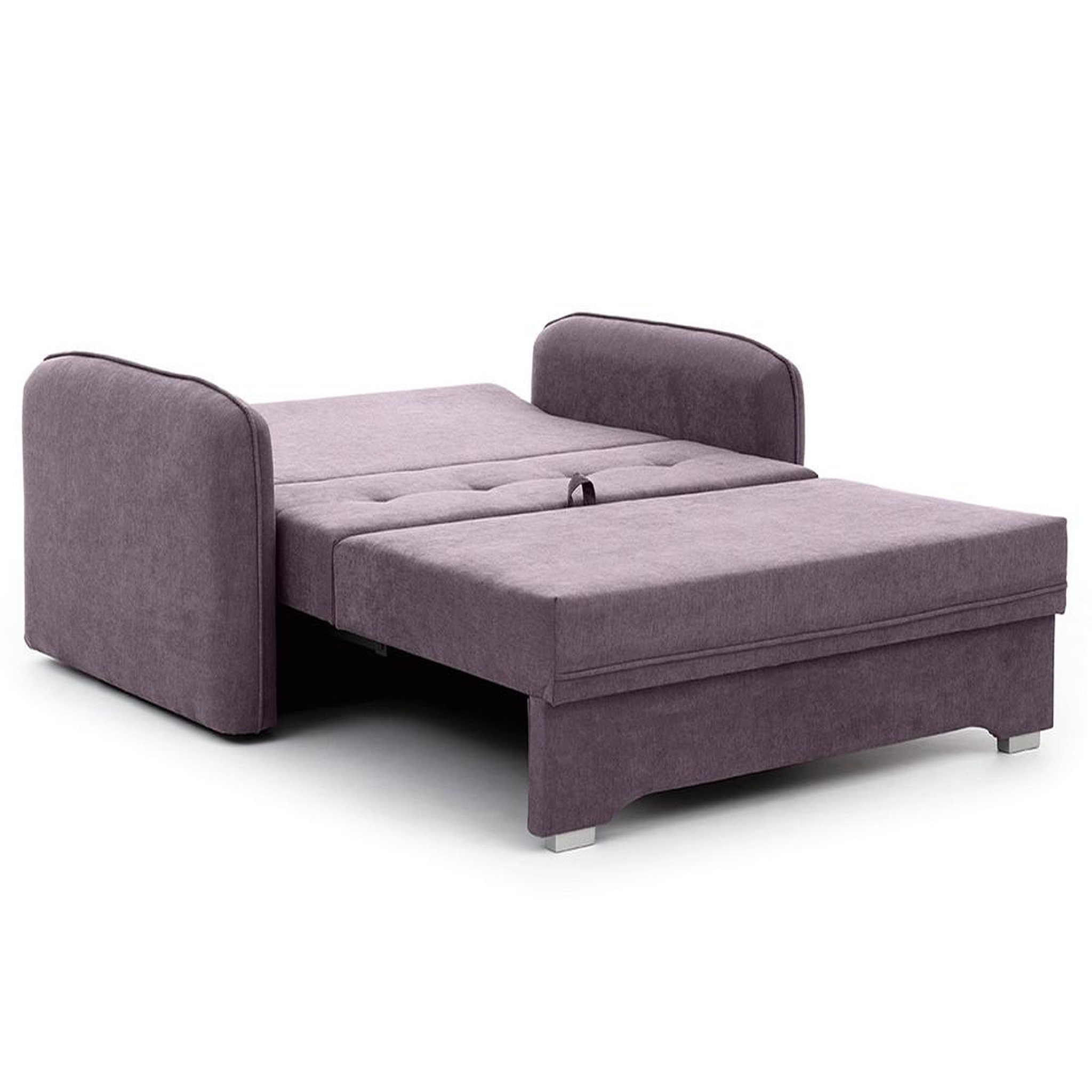 Voir la diapositive 5 : BEST MOBILIER Michelle - canapé droit 3 places convertible avec coffre en velours