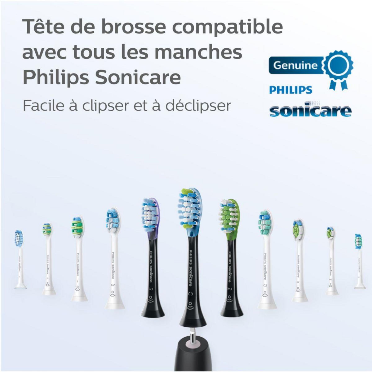 Philips Brossette dentaire Sonicare HX9044/33