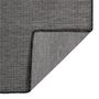 Voir la diapositive 2 : VIDAXL Tapis a tissage plat d'exterieur 80x250 cm Gris
