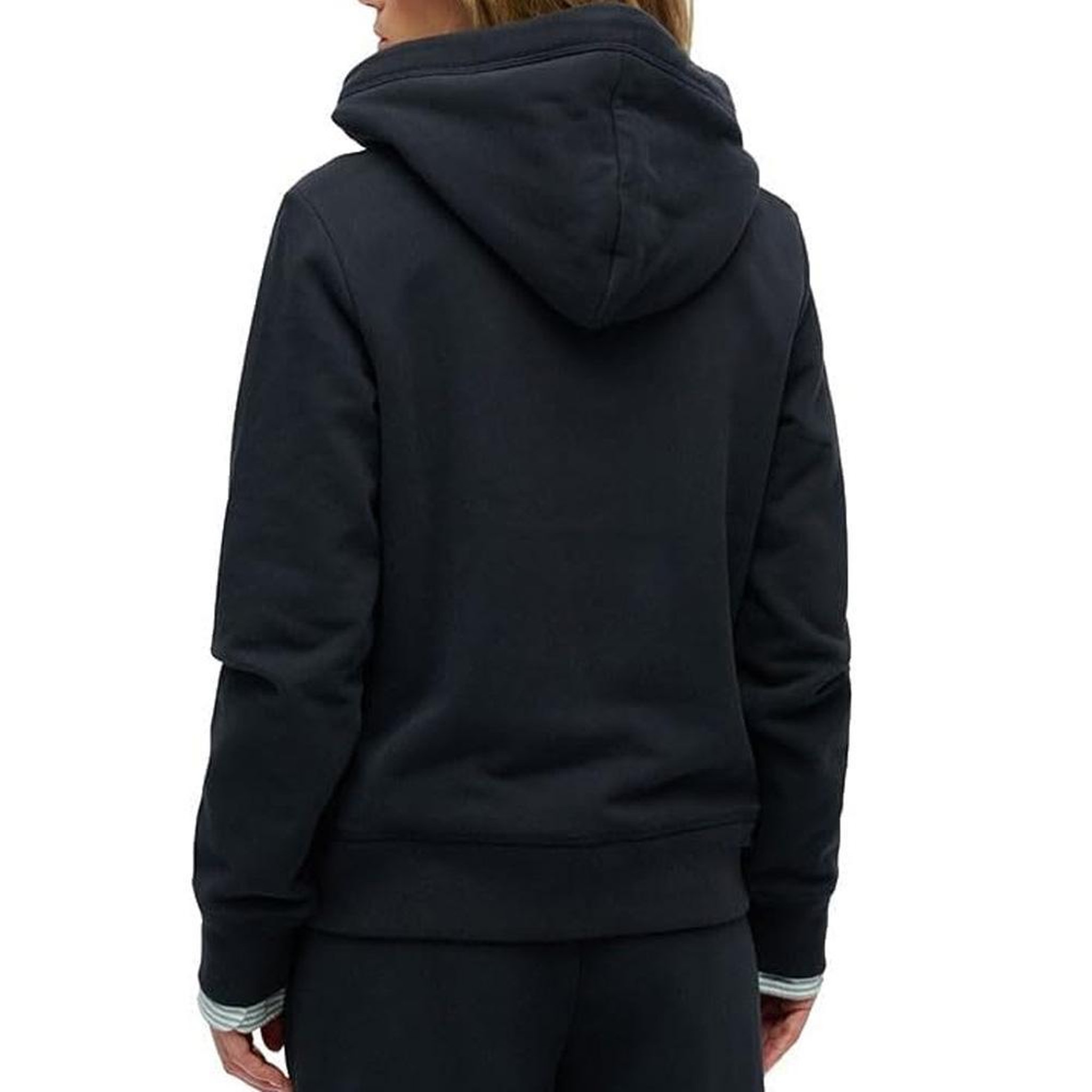Voir la diapositive 2 : SUPERDRY Sweat Marine Femme Superdry Essential Logos
