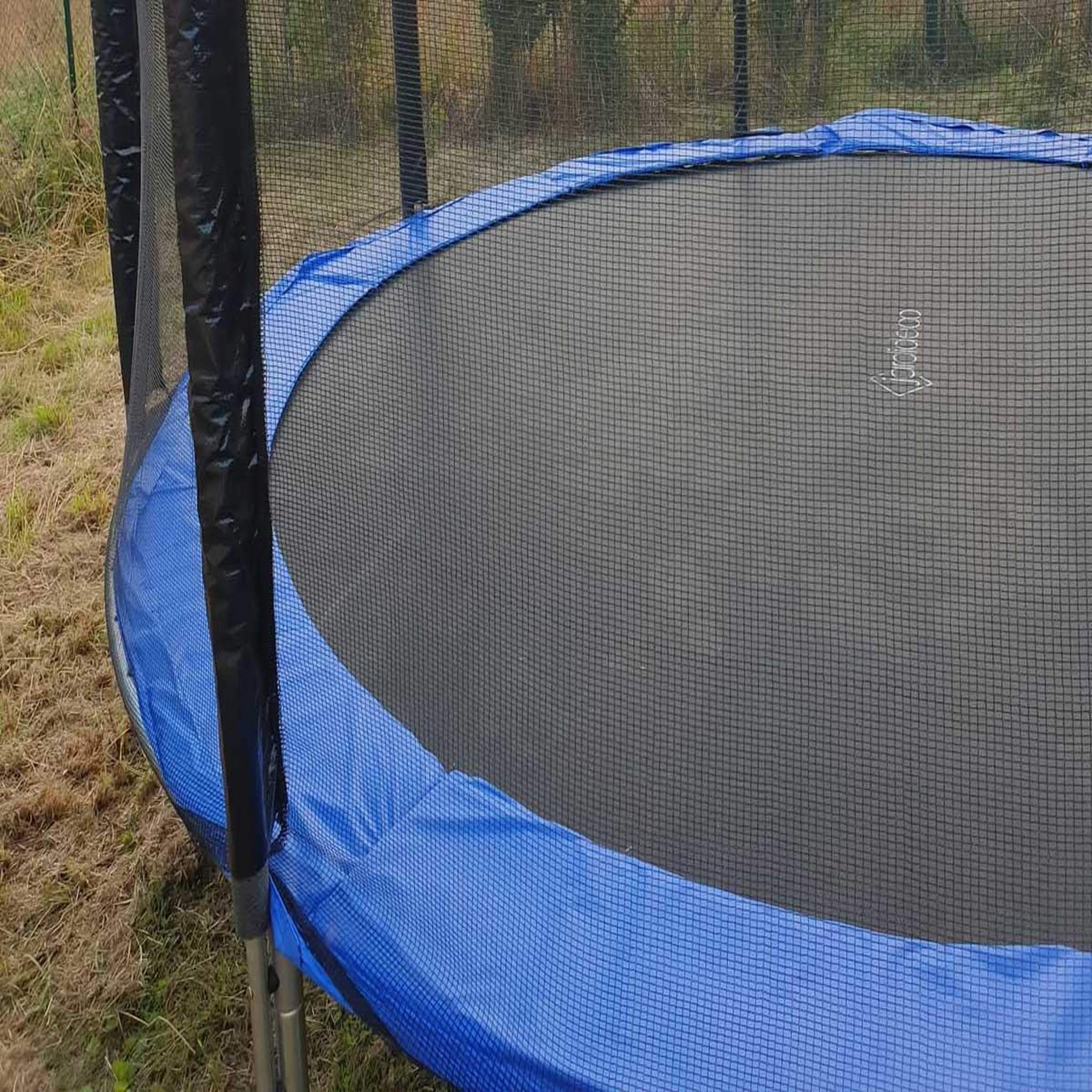 Voir la diapositive 3 : JARDIDECO Trampoline atlas ø 2,44 m bleu - jardideco