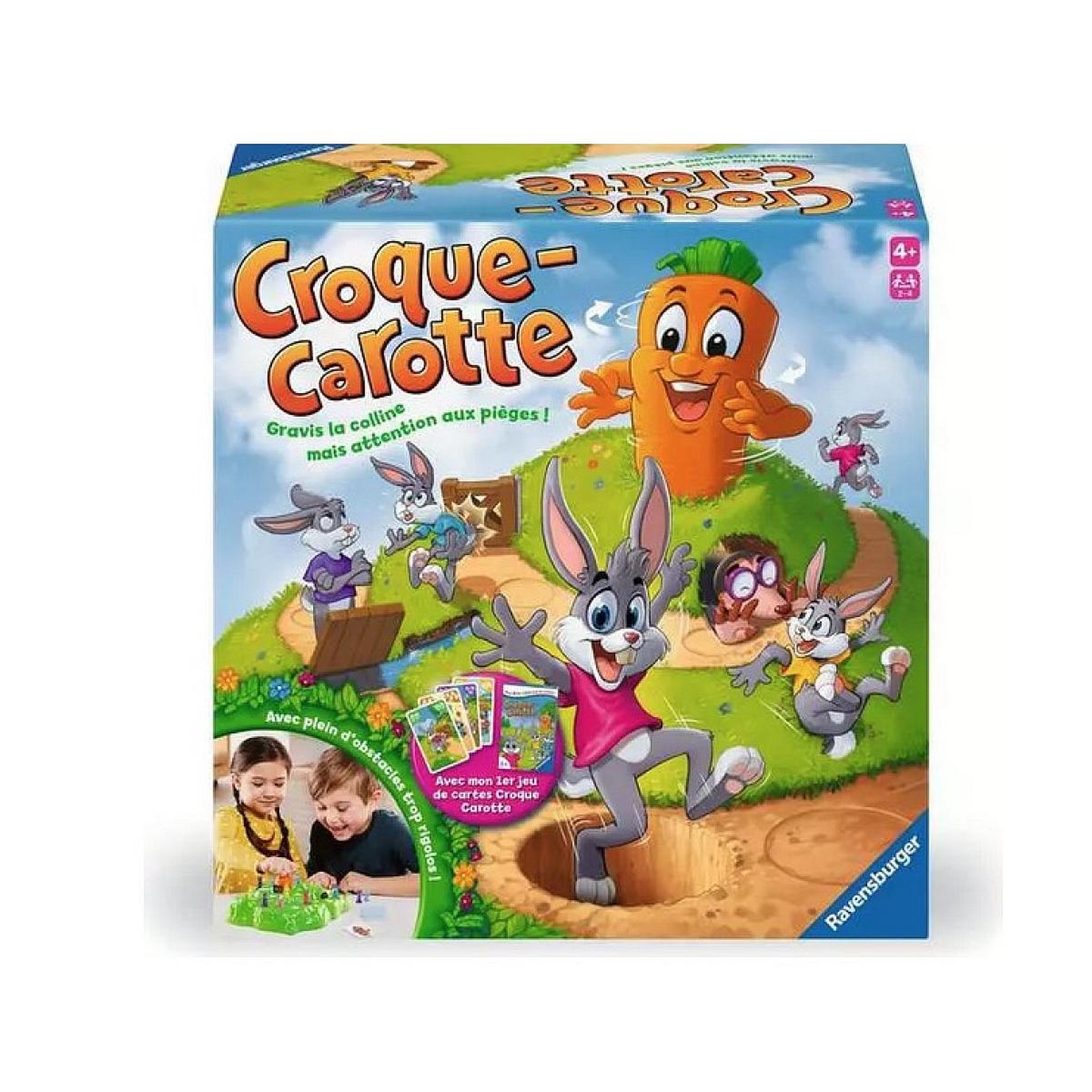 RAVENSBURGER Croque Carotte et jeu de cartes 2025