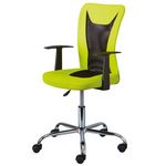 Paris Prix Fauteuil de Bureau  Gaspard  89-99cm Vert & Noir
