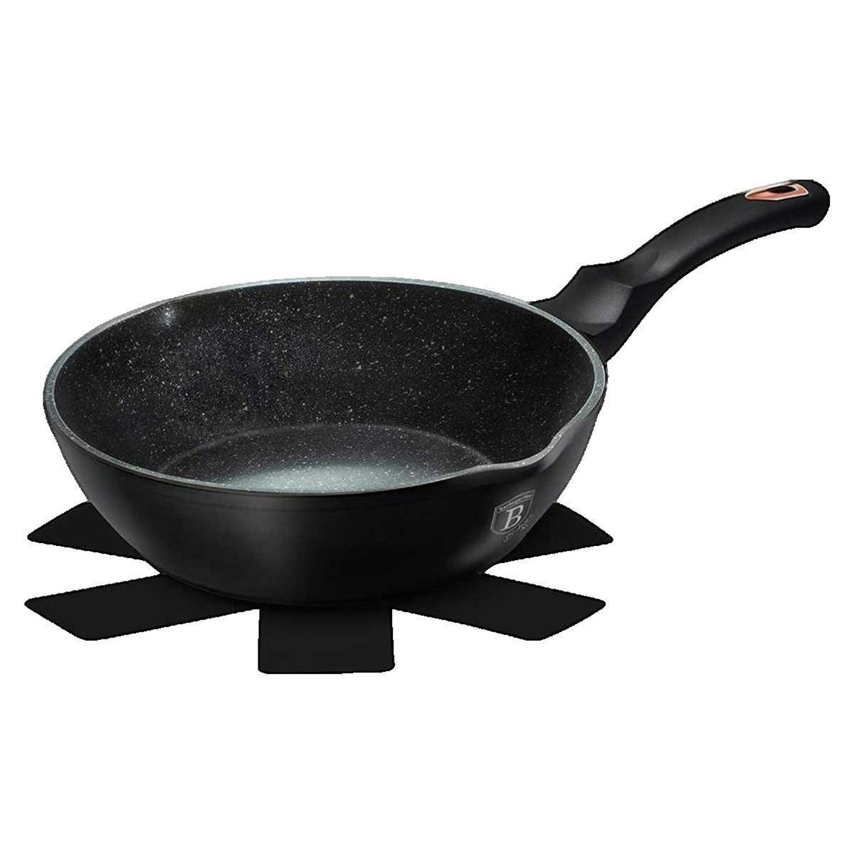 BERLINGER HAUS Poêle Berlinger-Haus Black Rose avec revêtement granitique triple