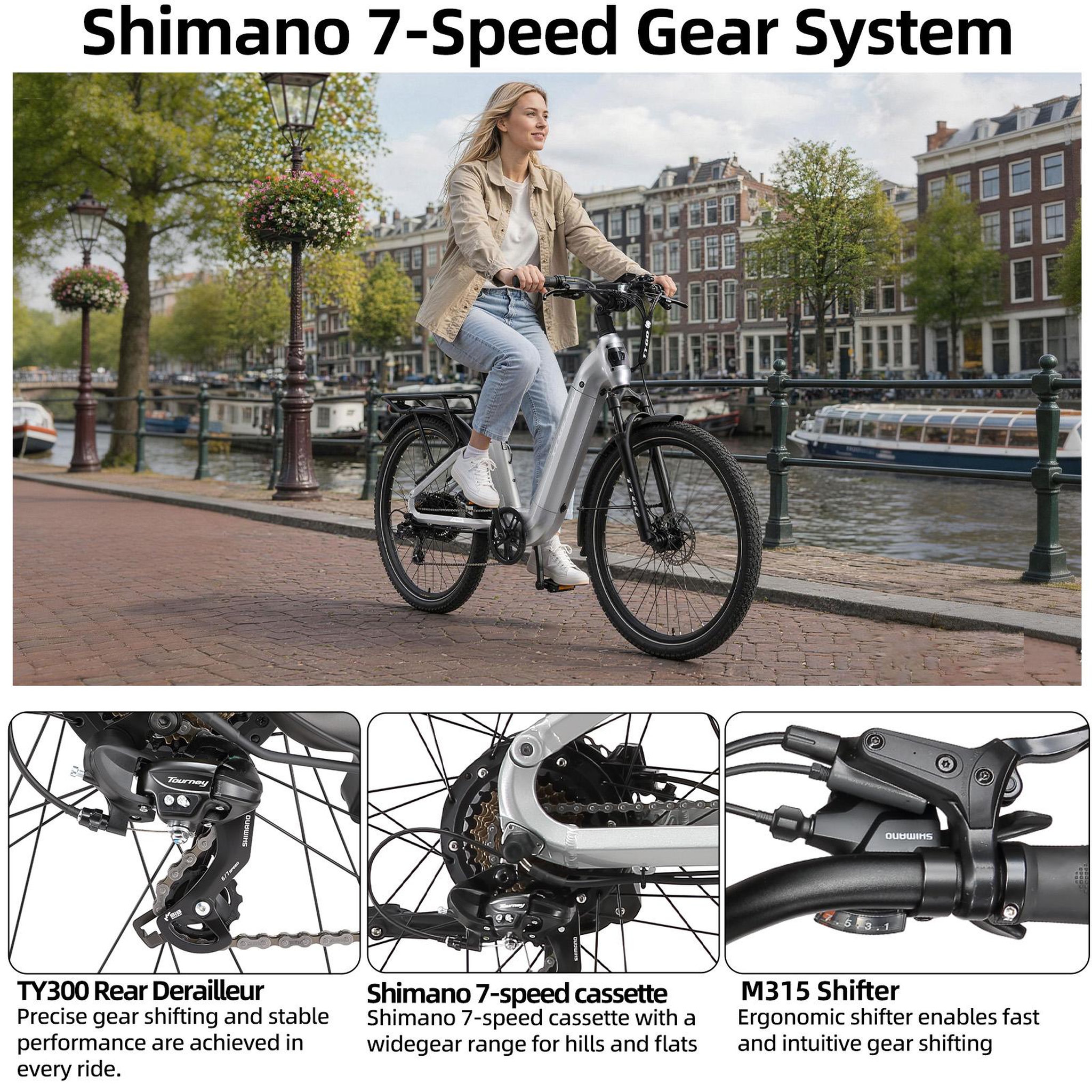 Voir la diapositive 5 : TTGO Vélo électrique TTGO E-SUVO, 48 V 15 Ah