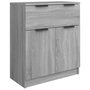 Voir la diapositive 2 : VIDAXL Buffet Sonoma gris 60x30x70 cm Bois d'ingenierie