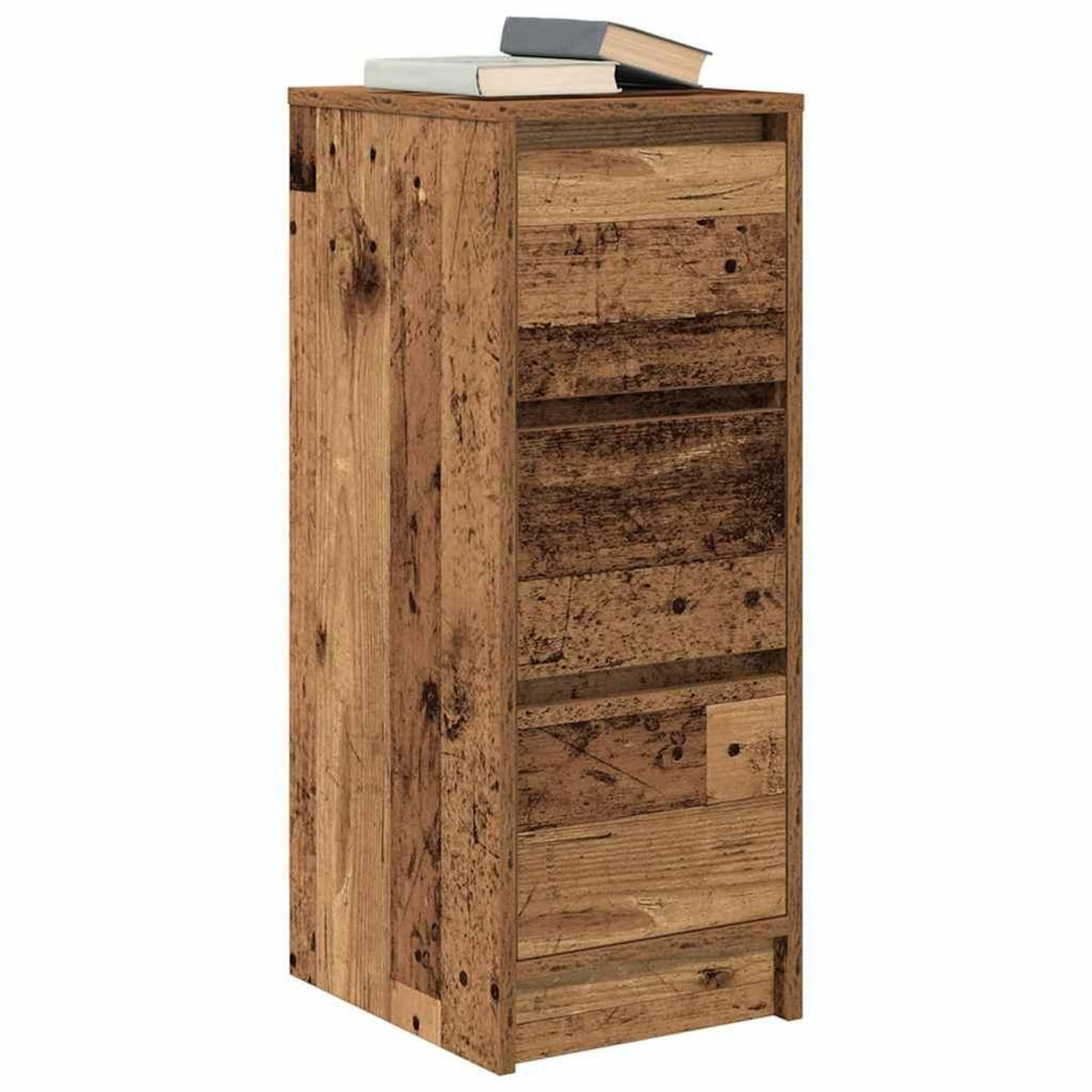 VIDAXL Buffet vieux bois 29,5x34x76 cm bois d'ingenierie