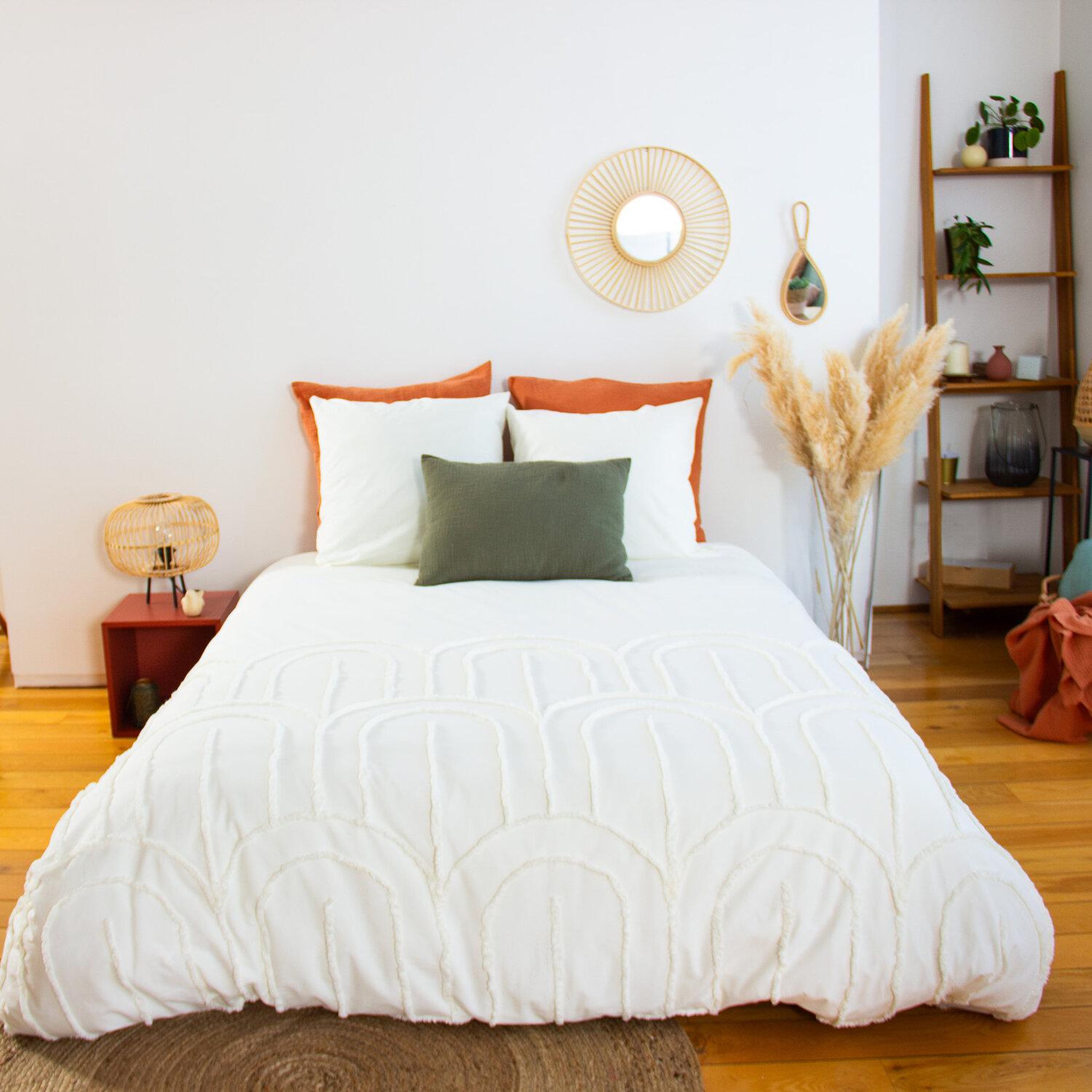 Voir la diapositive 2 : Home collection Parure de couette better coton lave far