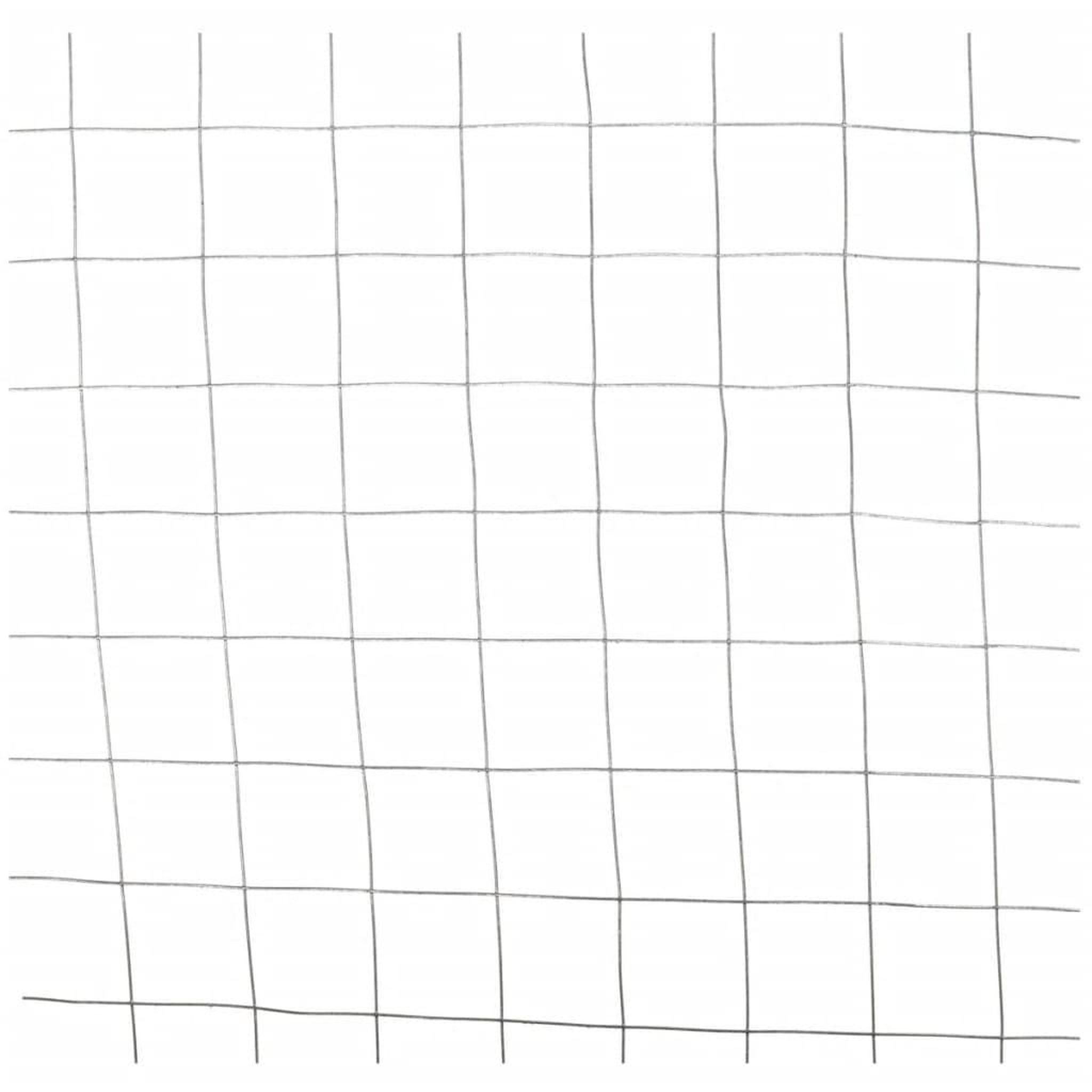 Voir la diapositive 2 : NATURE Nature Grillage metallique carre 0,5x2,5 m 13 mm Acier galvanise