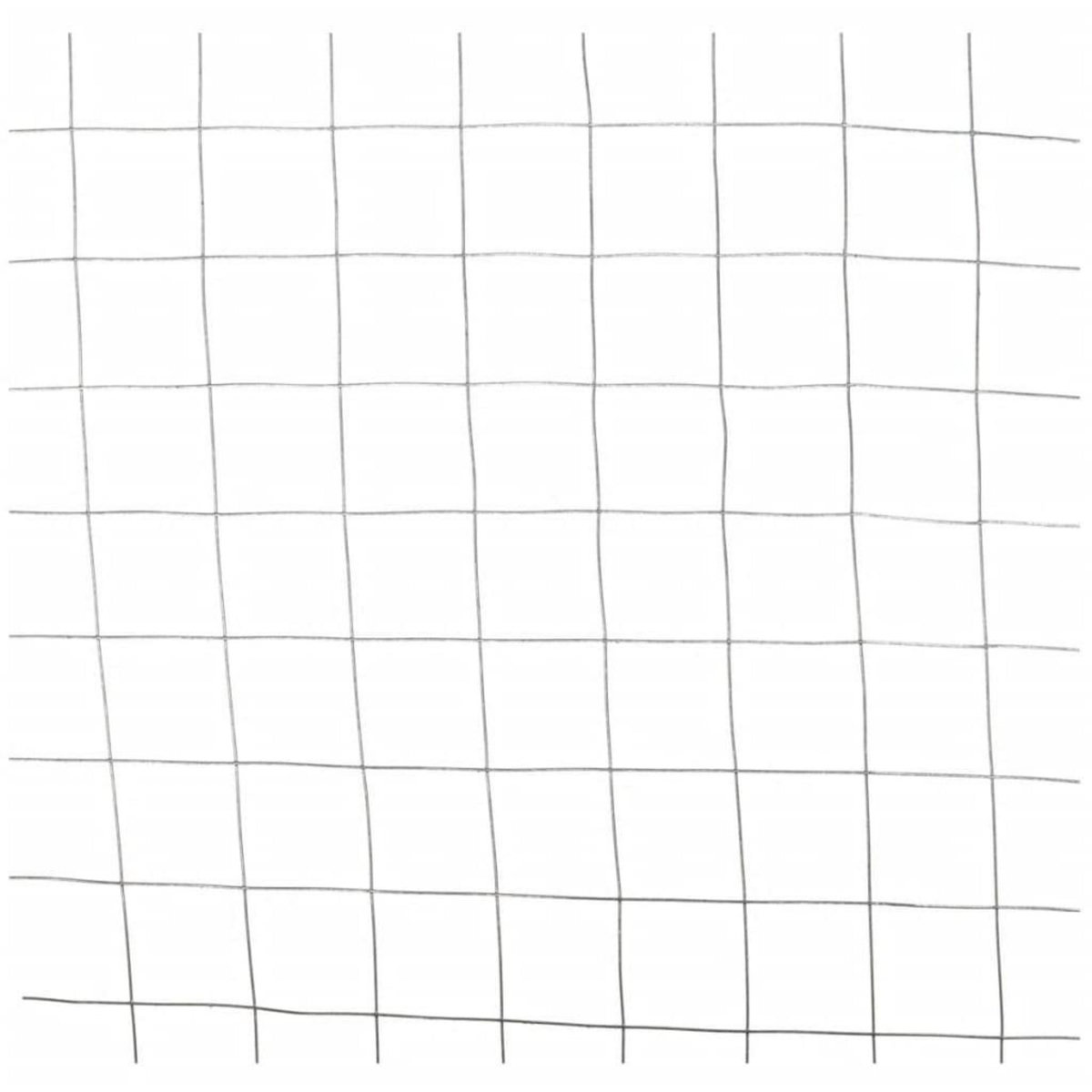 NATURE Nature Grillage metallique carre 0,5x2,5 m 13 mm Acier galvanise