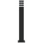 Voir la diapositive 5 : VIDAXL Lampadaire d'exterieur noir 80 cm aluminium
