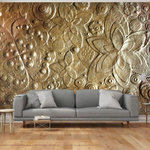 Paris Prix Papier Peint  Virtuosity of Gold. Coloris disponibles : Multicolore