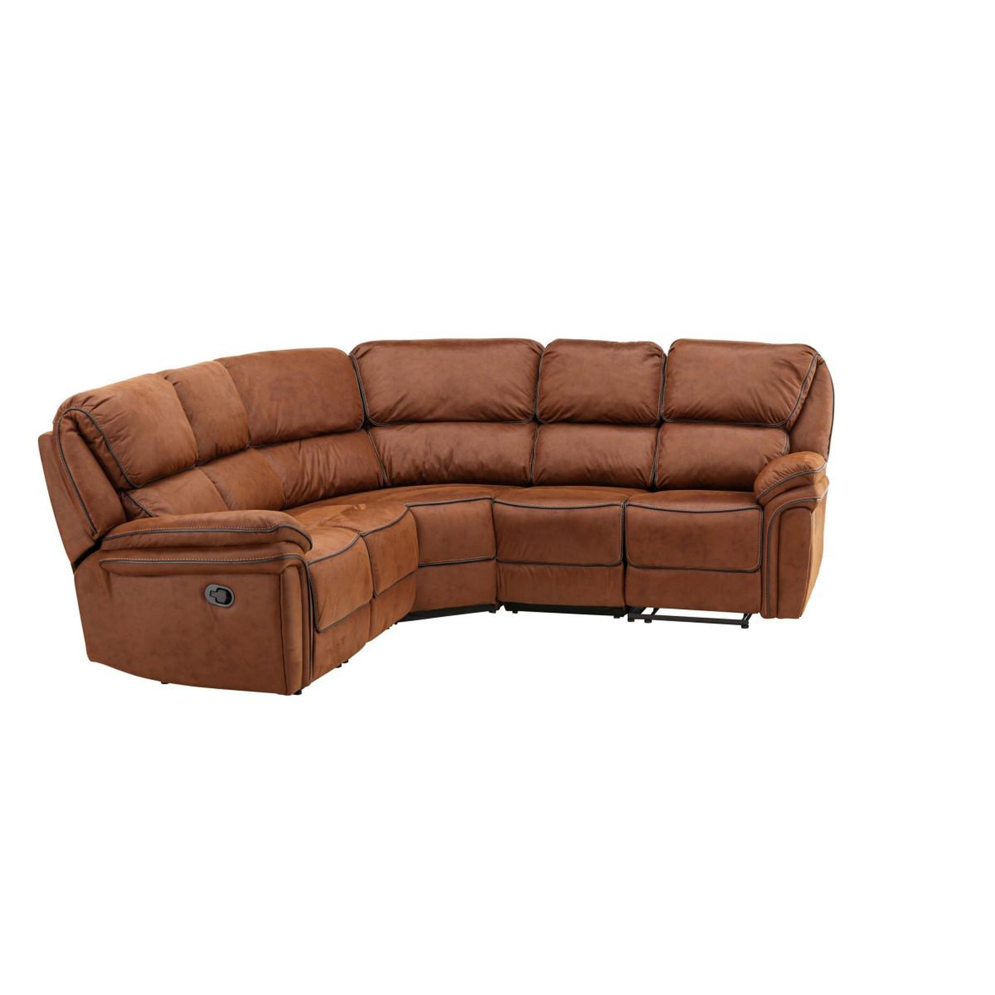 Voir la diapositive 2 : Paris Prix Canapé d'angle de relaxation  saranda  169cm marron