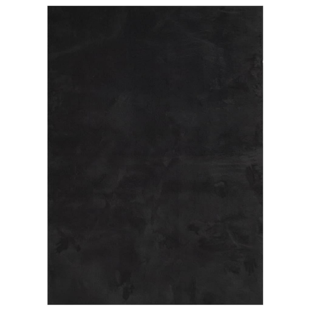 VIDAXL Tapis HUARTE a poils courts doux et lavable noir 160x230 cm
