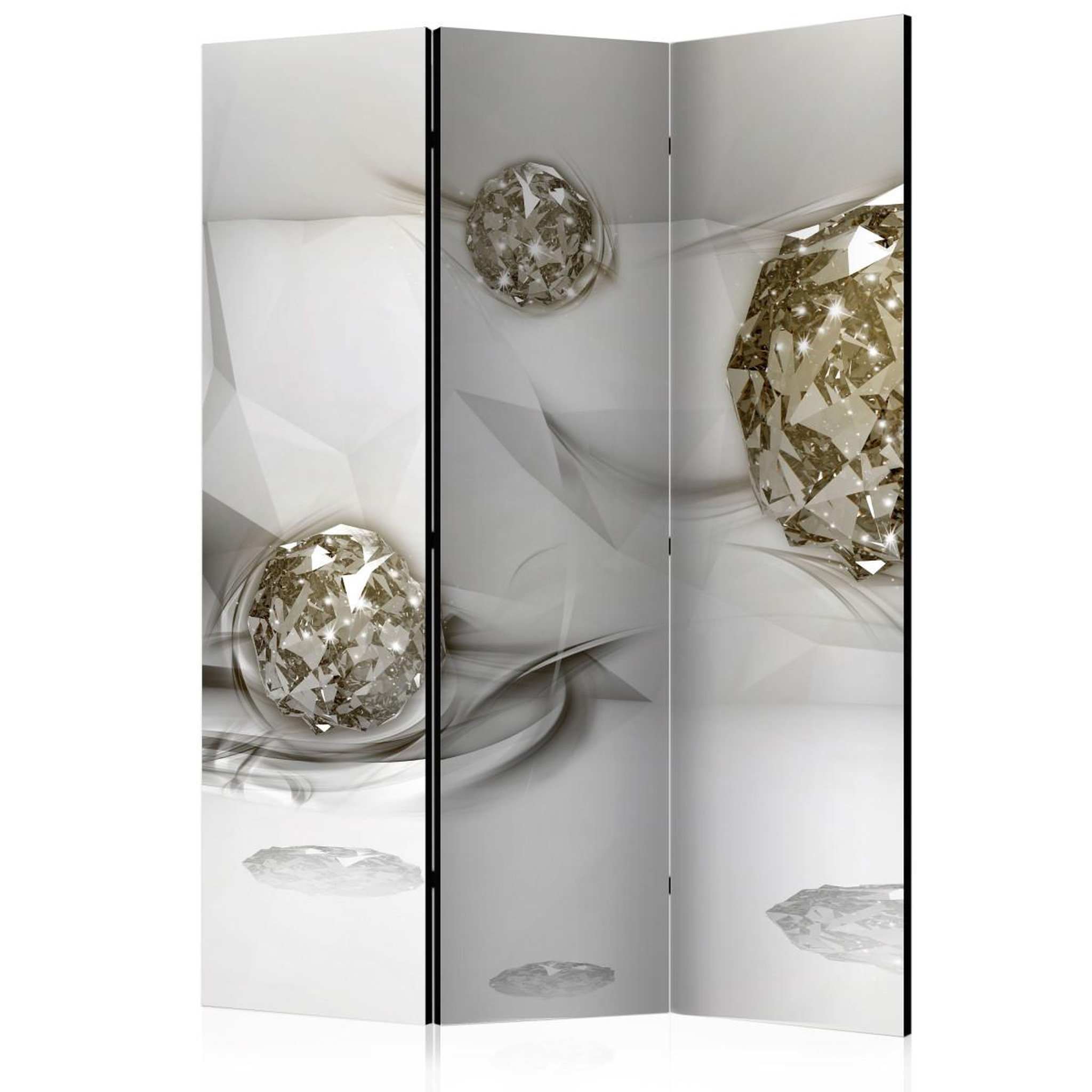 Paris Prix Paravent 3 volets  abstract diamonds  135x172cm