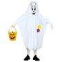 Voir la diapositive 2 : WIDMANN Déguisement de Fantôme - Poncho Enfant - Mixte - 4/5 ans (104 à 110 cm)