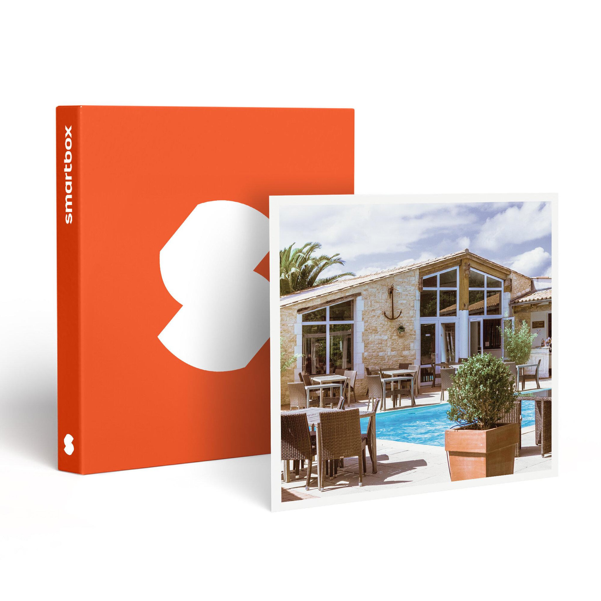Smartbox 2 jours avec dîner et location de vélos en hôtel 4* sur l'île de ré - coffret cadeau séjour