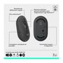 Voir la diapositive 6 : Logitech Souris sans fil POP Mouse Graphite
