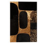 Voir la diapositive 1 : Paris Prix Tableau Déco en Cuir  Opalo II  60x90cm Noir & Or