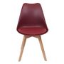 Voir la diapositive 6 : The Home Deco Factory 2 Chaises design scandinaves rembourrées Cocooning