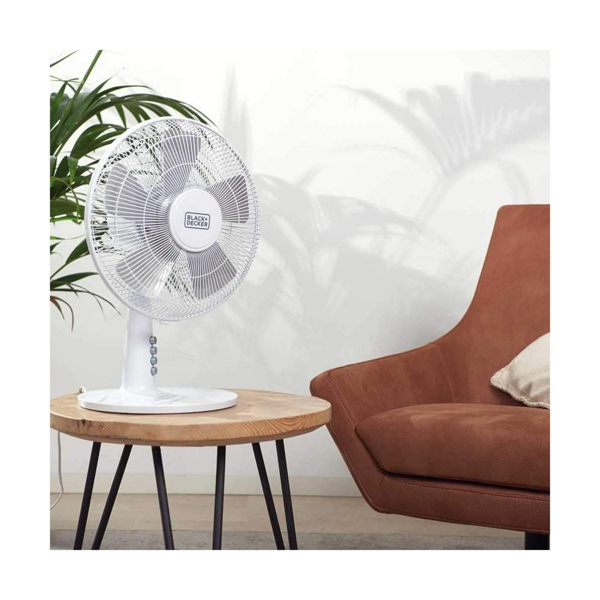 Black et Decker Ventilateur 40W Ø30cm 3 vitesses Oscillation/inclinaison réglable BLACK & DECKER