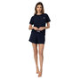 Voir la diapositive 1 : FILA Ensemble de pyjama court femme Navy