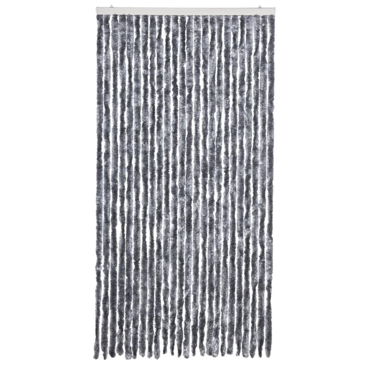 VIDAXL Moustiquaire Argente 100x220 cm Chenille