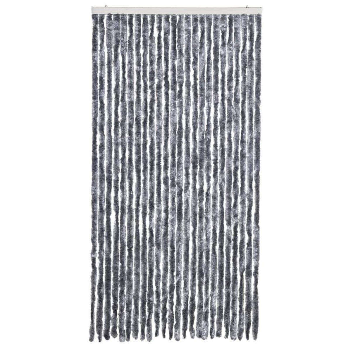VIDAXL Moustiquaire Argente 100x220 cm Chenille
