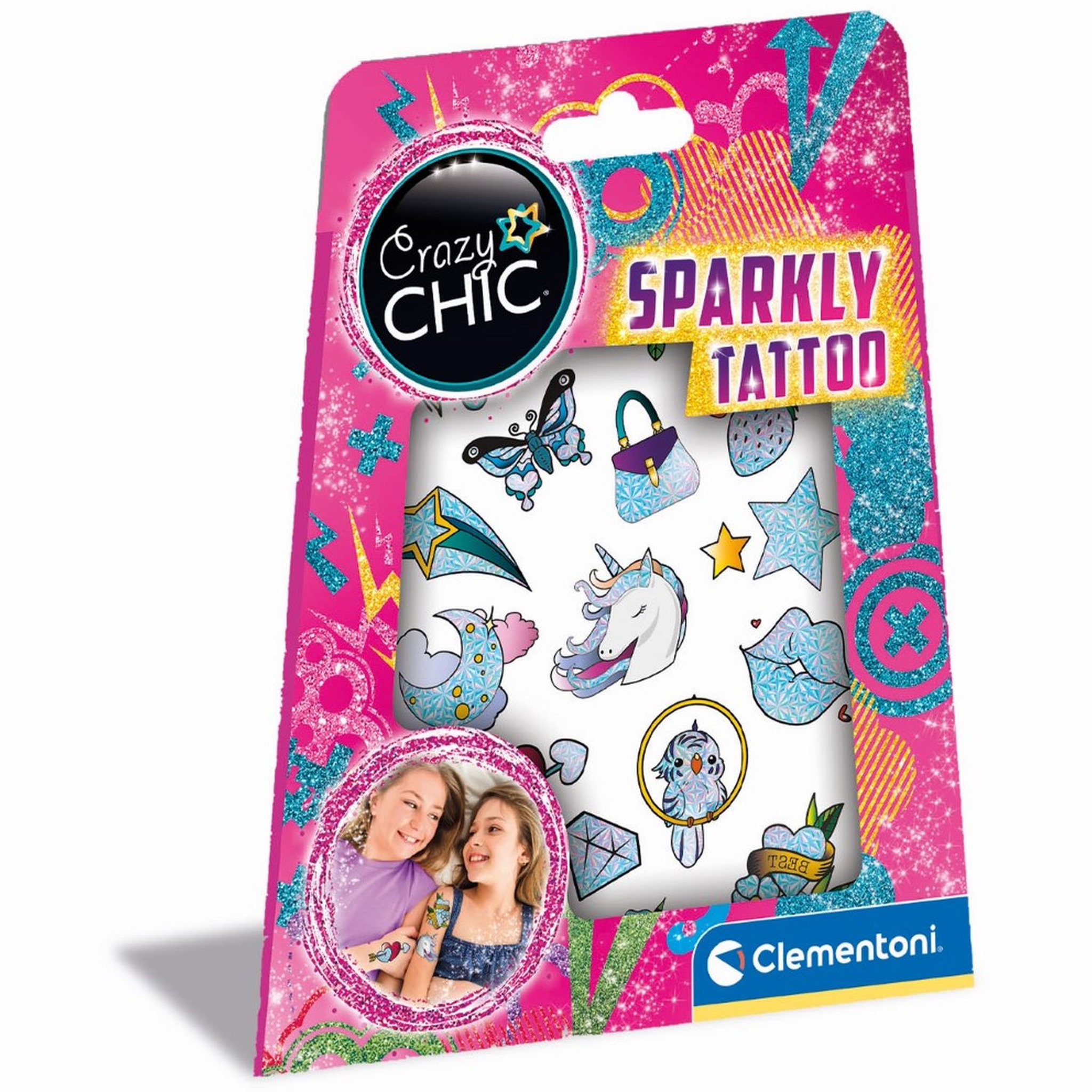 CLEMENTONI Sparkly Tattoo BFF