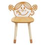 Voir la diapositive 5 : The Home Deco Factory Chaise enfant Madame Bonheur
