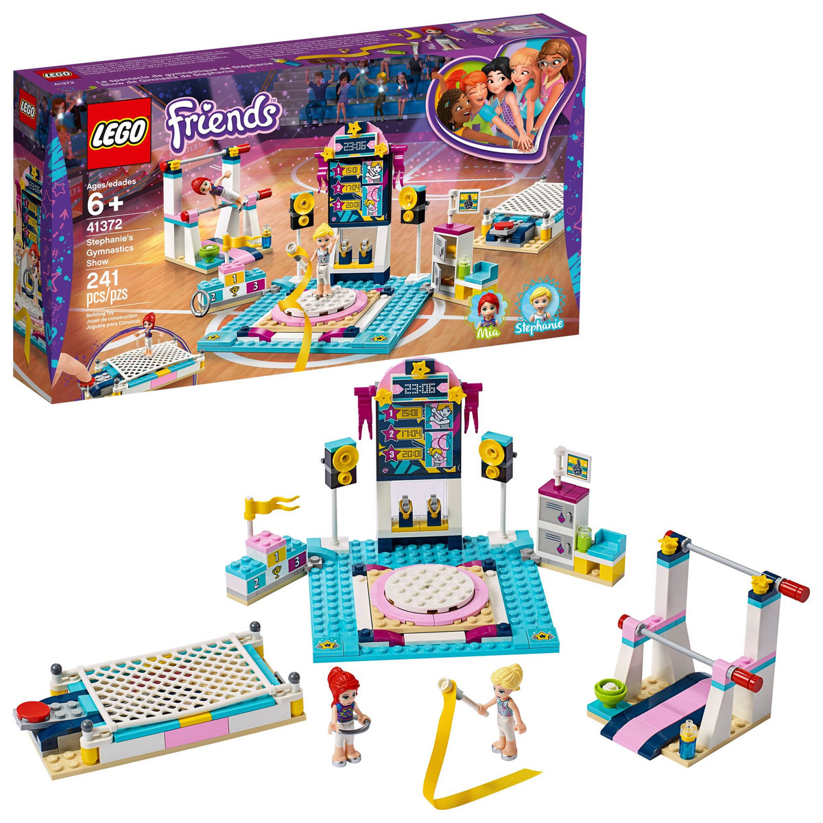 LEGO Friends 41372 - Le spectacle de gymnastique de Stéphanie