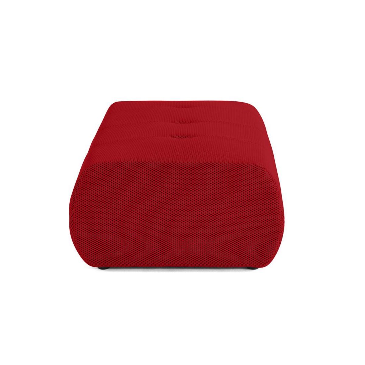 LISA DESIGN Onyx - pouf d'appoint - en tissu mailles 3d