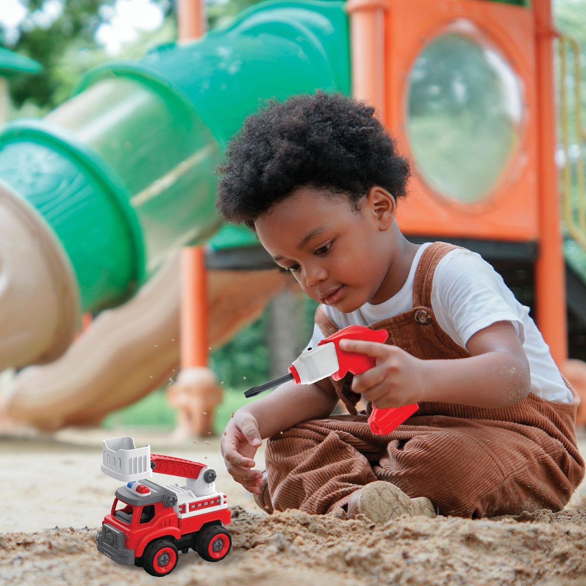 Lexibook Crosslander Fireman - Camions de pompiers 3-en-1