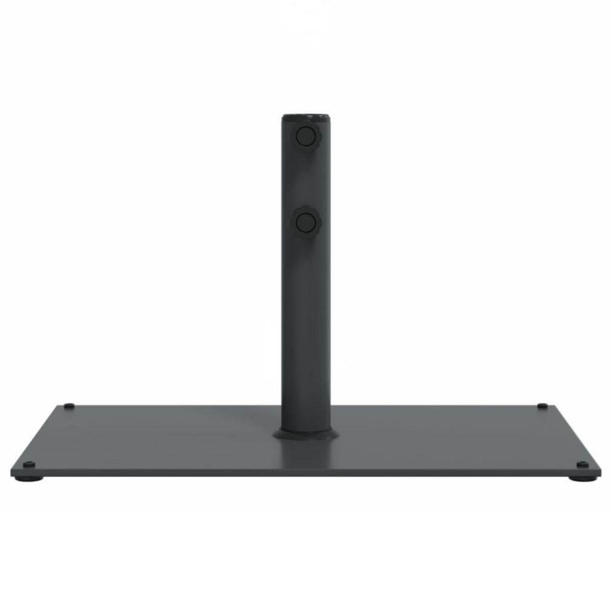 VIDAXL Base de parasol pour mats Ø32/38/48 mm 15 kg rectangulaire