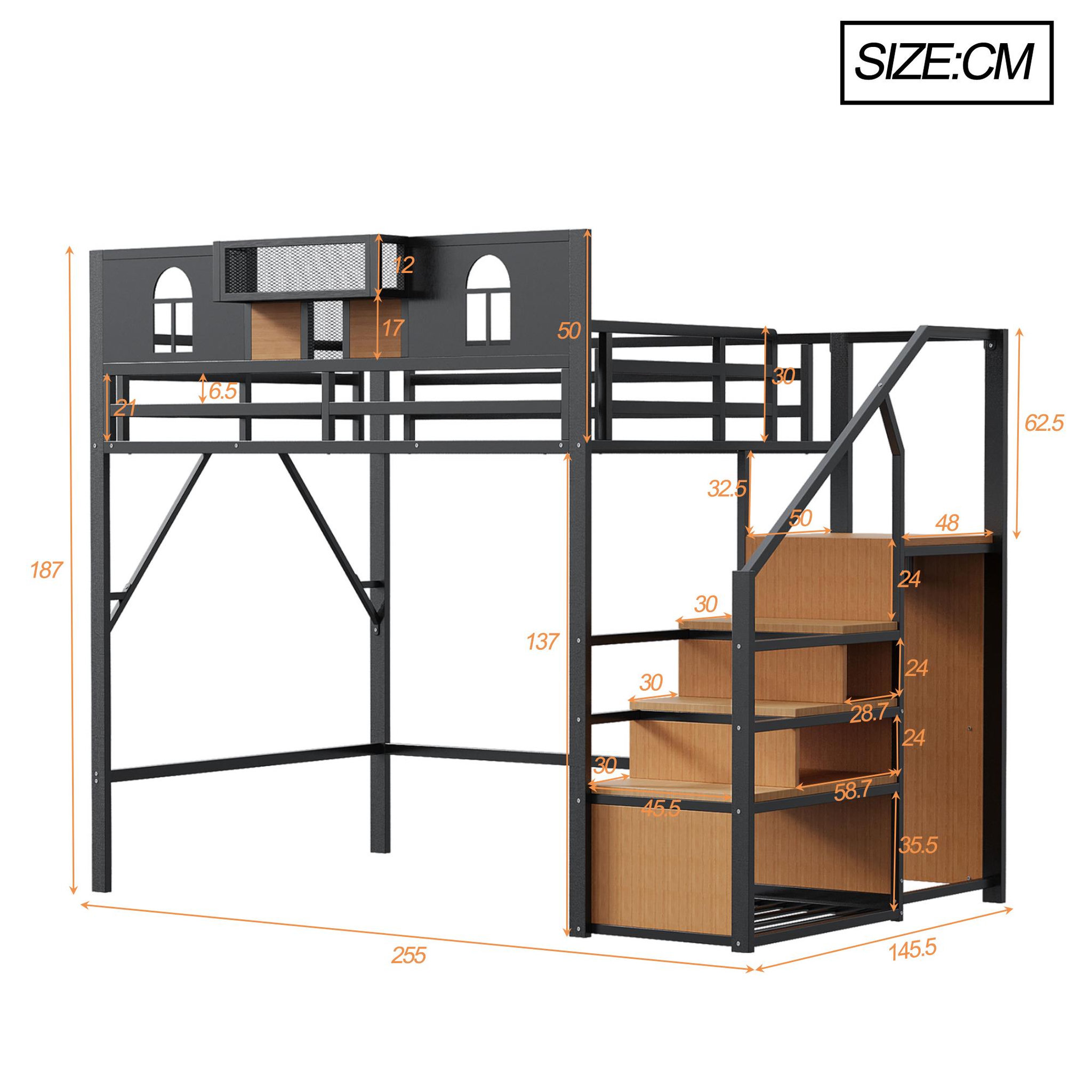 Voir la diapositive 3 : MERAX Lit mezzanine