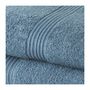 Voir la diapositive 2 : Today TODAY Lot de 1 Drap de Bain 100% coton 70x30 cm + 1 Serviette de Bain 50x100 cm - Paon