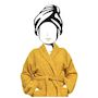 Voir la diapositive 2 : SOLEIL D'OCRE Peignoir en coton 500gr/m2 LAGUNE, par Soleil d'Ocre