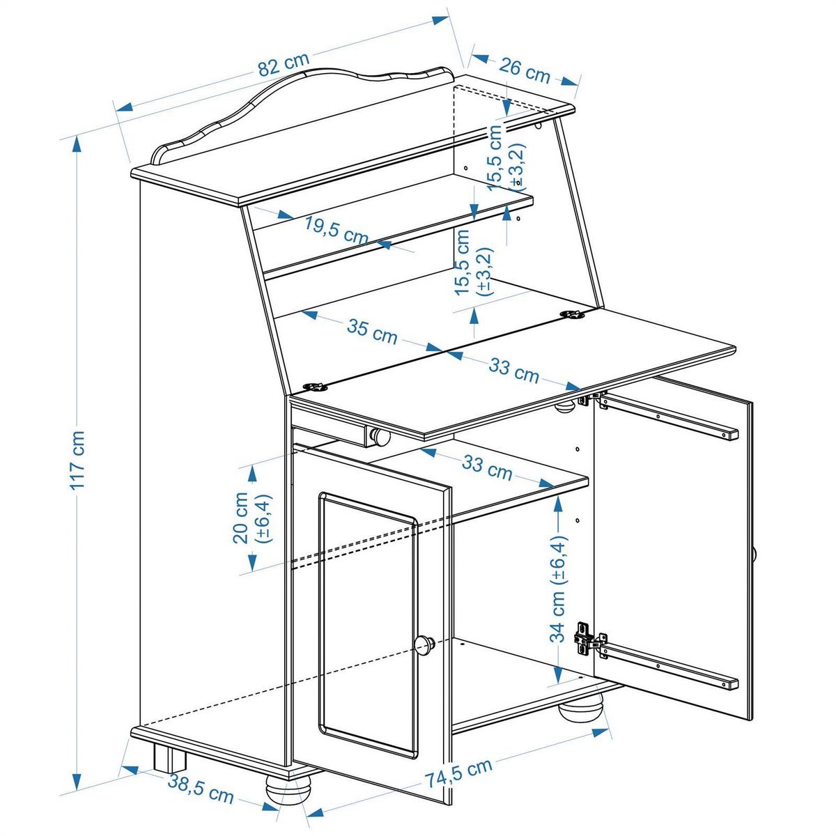 IDIMEX Bureau secrétaire DAVID