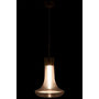 Voir la diapositive 3 : Paris Prix Lampe Suspension en Verre  Vito  34cm Transparent & Or