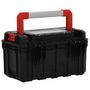 Voir la diapositive 5 : VIDAXL Boîte a outils Noir et rouge 45x28x26,5 cm